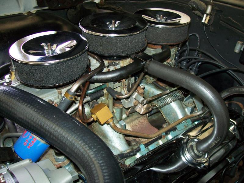 1964-66 GTO 1966 Cutlass Tri Power Air Cleaner Screen Set 